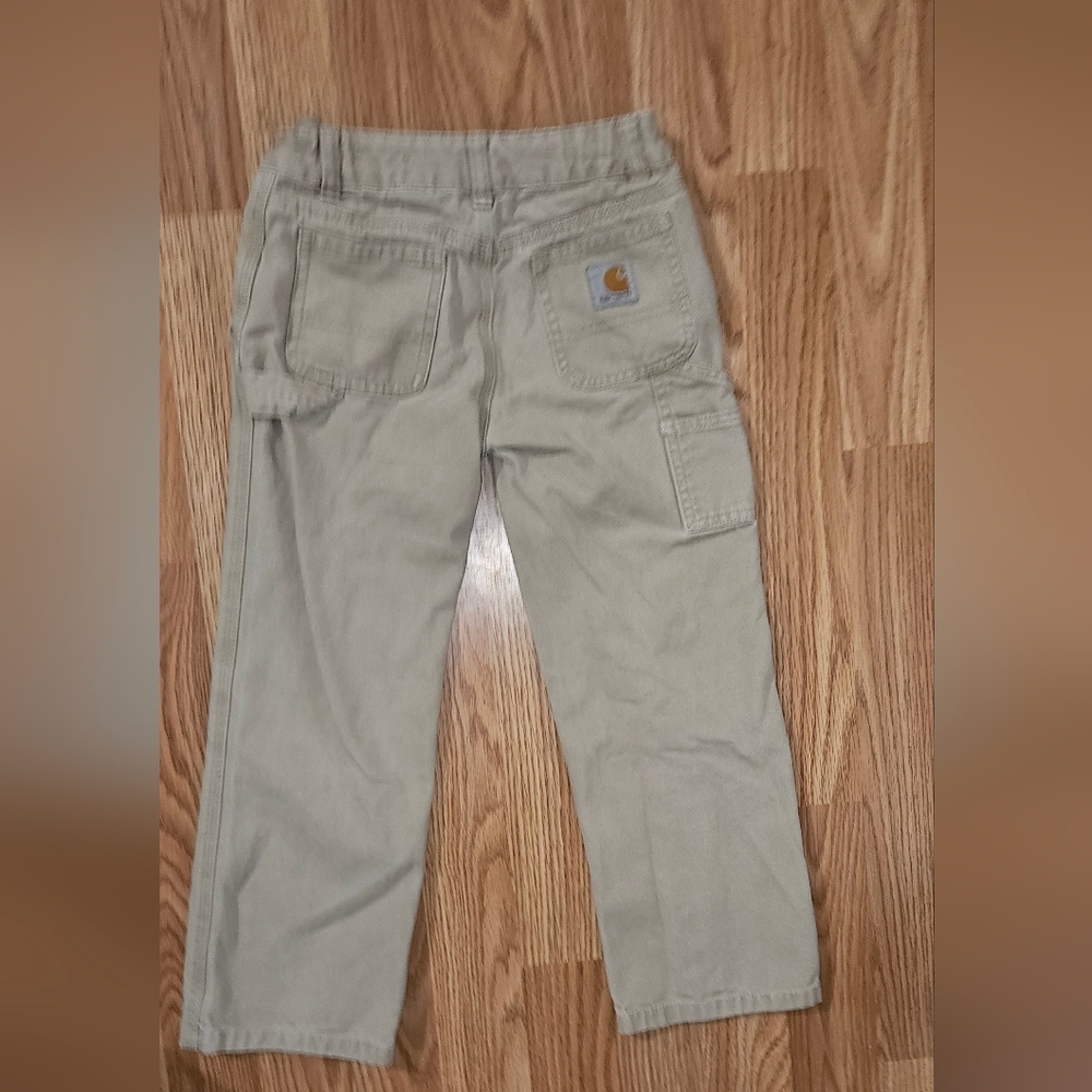 Boys carhartt khaki pants